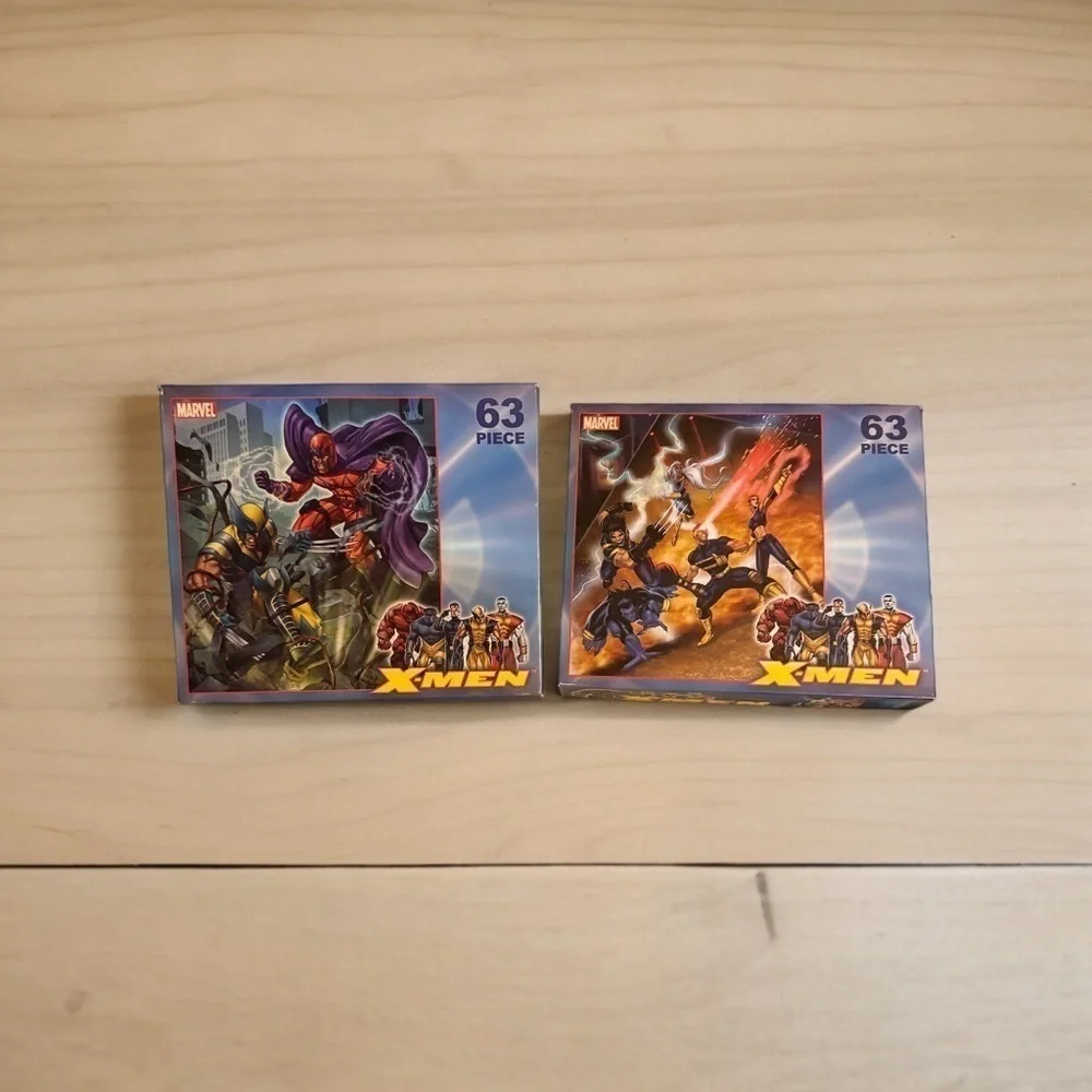 2 - X-men puzzle bundle (vintage)